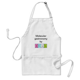 Besarta periodic table name apron