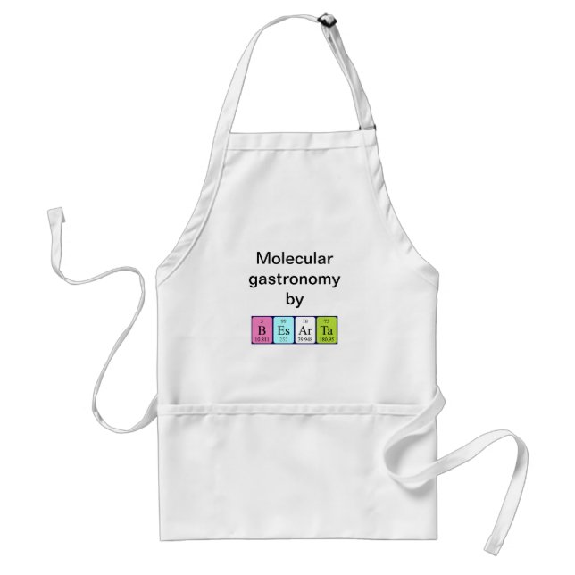 Besarta periodic table name apron (Front)