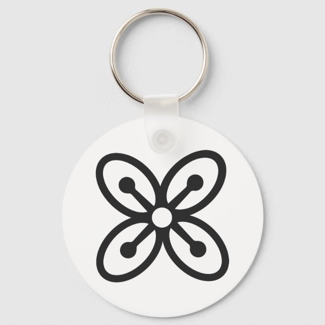 BESE SAKA | Symbol of Affluence, Power, Abundance Keychain (Front)