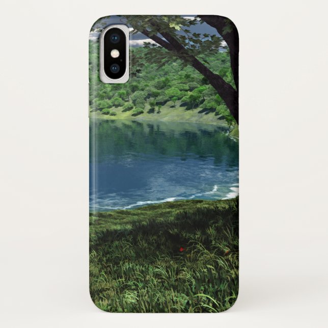 Beside Deep Waters iPhone Case-Mate Case (Back)