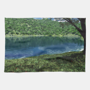 Beside Deep Waters Kitchen Towel
