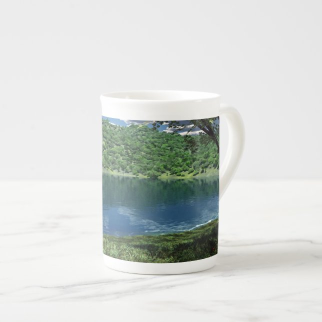 Beside Deep Waters Specialty Mug (Front Right)