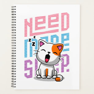 Besoin de plus de sommeil   Funny Cat expression d