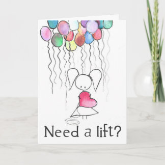 Besoin d'une carte d'encouragement pour filles en 