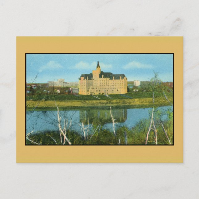Bessborough Hotel, Saskatoon, Saskatchewan Postcard (Front)
