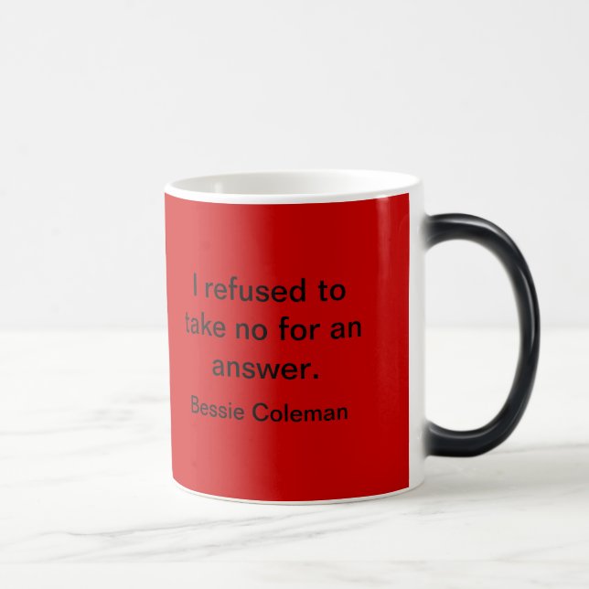 Bessie Coleman Magic Mug (Right)