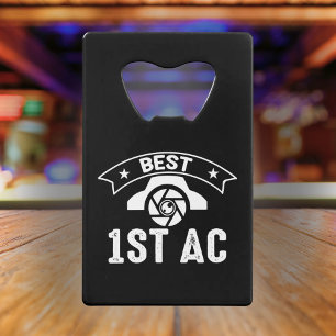 Best 1st AC - Camera Team Credit Card Bottle Opener