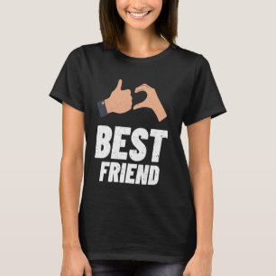 Best a Friend National Friendships Day Vintage BFF T-Shirt