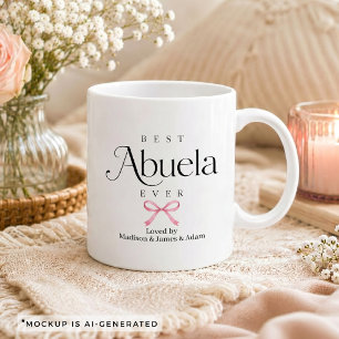 Best Abuela Ever Gift from Grandkids Coffee Mug