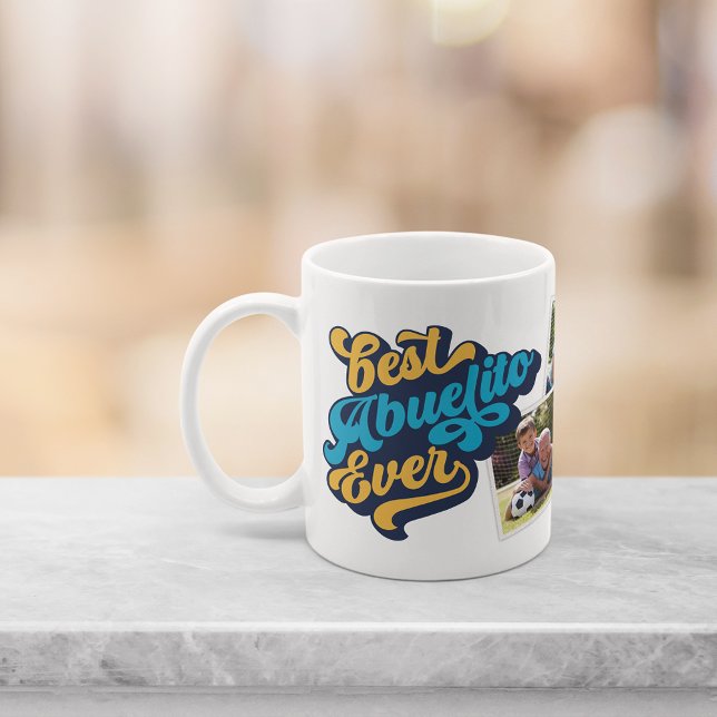 Best Abuelito Ever | Grandpa Photo Coffee Mug (Creator Uploaded)