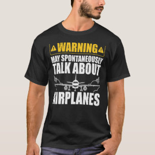 Best Airplane For Men Women Pilot Aviation Plane P T-Shirt