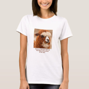 Best Alpaca Monobrow T-Shirt