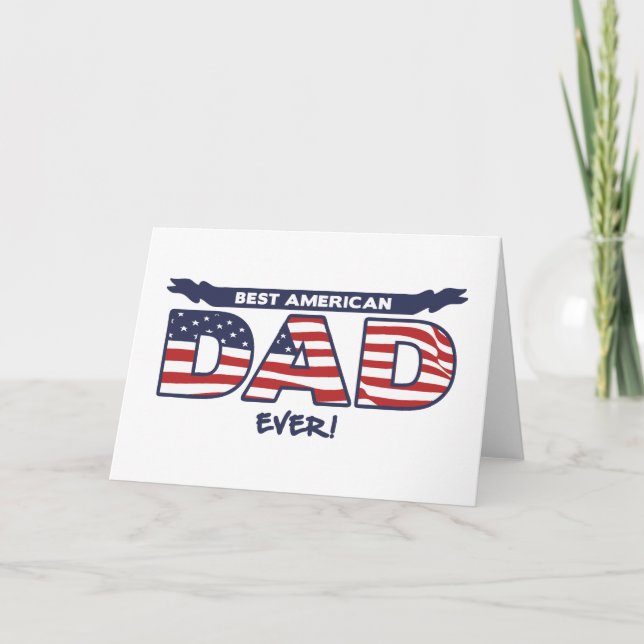 Best American Dad Ever Card (Front)