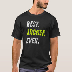 Best Archer Ever Bow And Arrow Sport Archery Premi T-Shirt