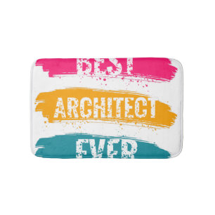 Best Architect Ever Bath Mat