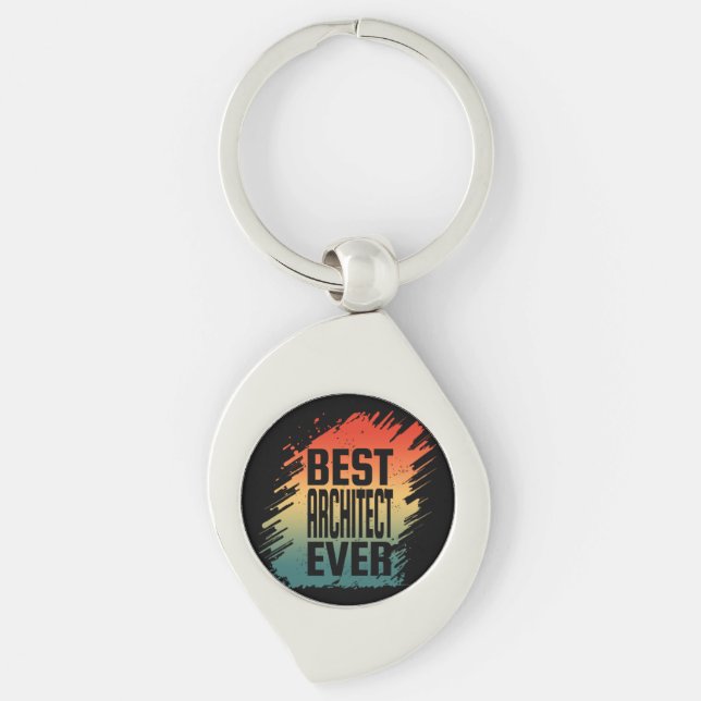 BEST ARCHITECT EVER KEYCHAIN (Front)