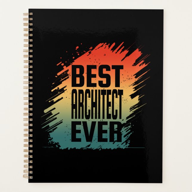 BEST ARCHITECT EVER PLANNER (Front)