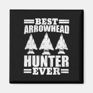 Best Arrowhead Hunter Shirt Master Arrowhead Hunti Magnet