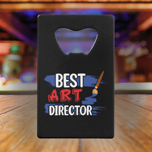 Best Art Director - Film Crew Gift Credit Card Bottle Opener
