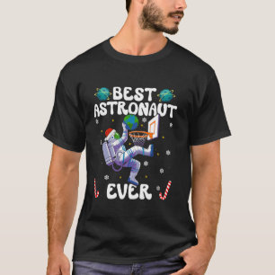 Best Astronaut Ever Christmas Basketball Holiday C T-Shirt