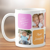Best Aunt Ever Photos Pink Orange