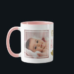 Best Auntie Ever Pink And Gold 2 Photo Keepsake   Mug<br><div class="desc">Best auntie ever photo mug to personalize with 2 photos. Makes a great gift for birthday, mother's day and holidays.</div>