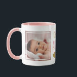 Best Auntie Ever Pink And Gold 2 Photo Keepsake   Mug<br><div class="desc">Best auntie ever photo mug to personalize with 2 photos. Makes a great gift for birthday, mother's day and holidays.</div>
