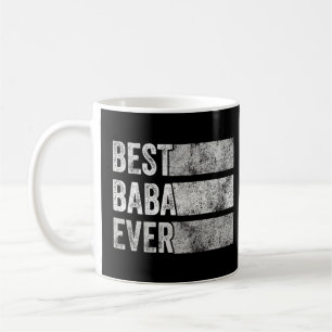 Best Baba Ever Grandpa Dad Father's Day Funny Vint Coffee Mug