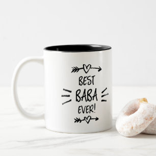 Best Baba Ever Two-Tone Coffee Mug