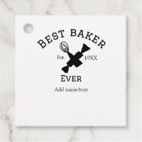 Best baker ever add name text baking est year cook