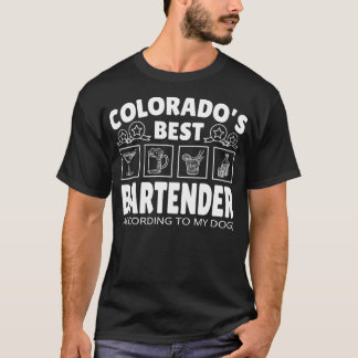 Best Bartender Colorado T-Shirt