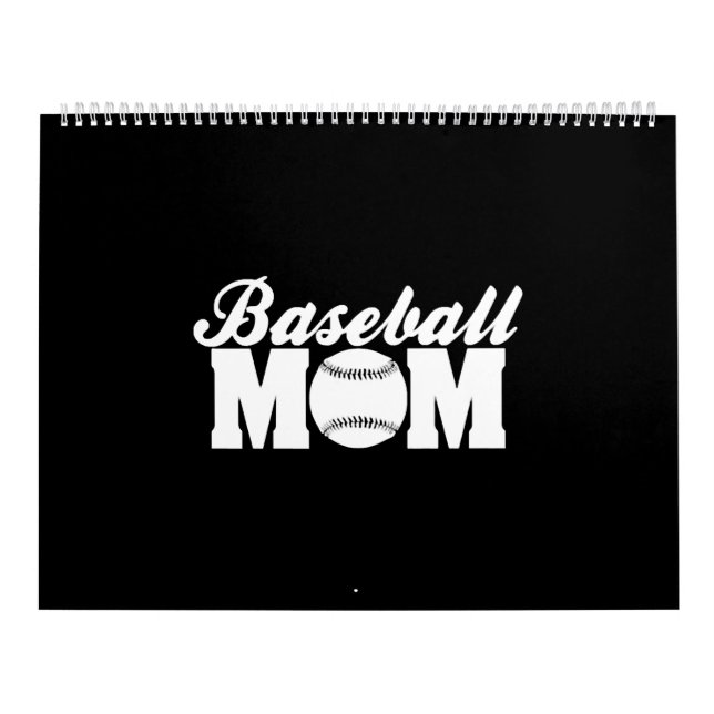 Best Baseball Mom Mug T-Shirts Stiker Womens Calendar (Cover)