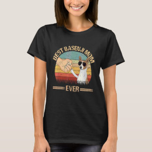 Best Basenji Mom Ever Dog Mom Mother's Day T-Shirt