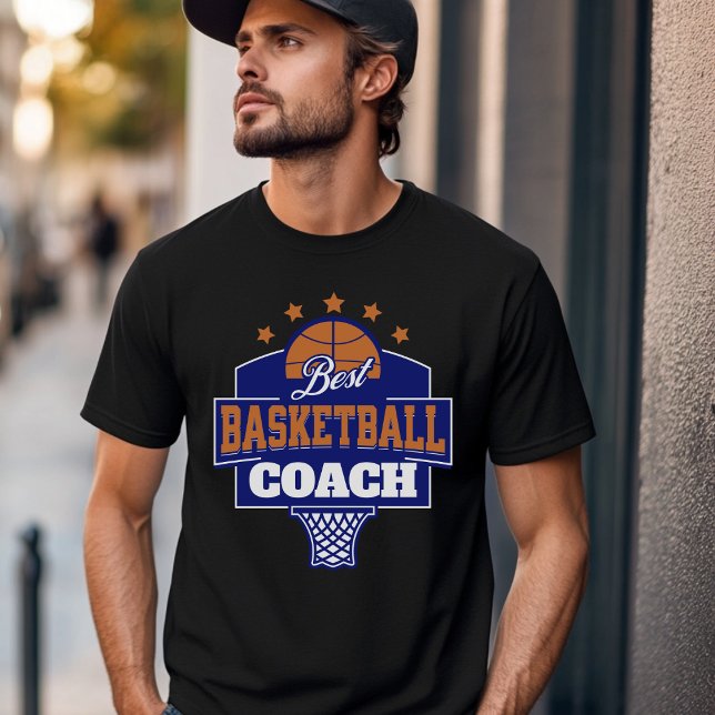 Best Basketball Coach Design T-Shirt (Creator Uploaded)