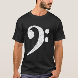 Best Bass Player Clef Guitar Bassist For Men Women T-Shirt
