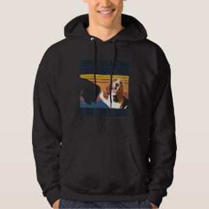 Best Basset Hound Mom Ever  Dog Mom Mothers Hoodie
