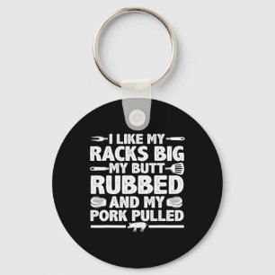 Best Bbq Design For Men Women Bbq Smoker Grilling Keychain