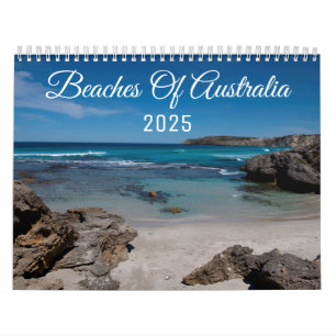 Best Beaches of Australia Down Under 2025 Photo Calendar