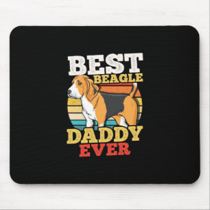 Best Beagle Dog Daddy Ever Mouse Pad