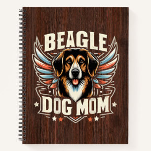 Best Beagle Dog Mom Ever - Beagle Dog Lover Gift Notebook