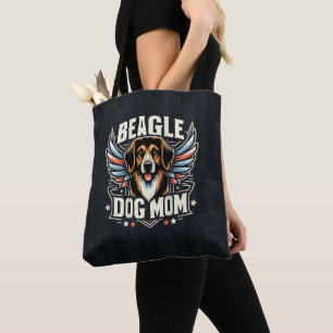 Best Beagle Dog Mom Ever - Beagle Dog Lover Gift Tote Bag