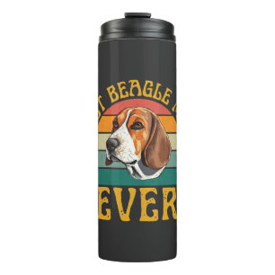 Best Beagle Mom Ever, Funny Beagle Dog Canine Thermal Tumbler