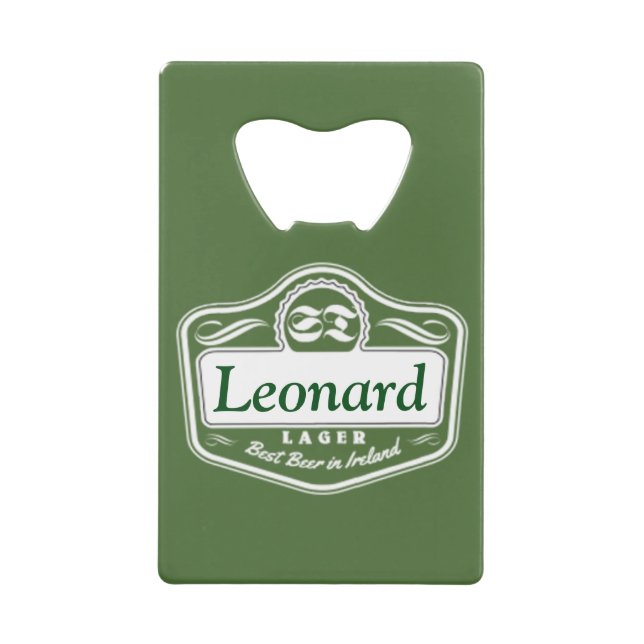 Best Beer Magnet Wallet Bottle Opener (Front)