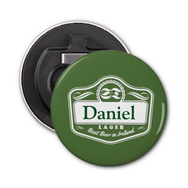Best Beer Personalized Bottle Opener (Front)