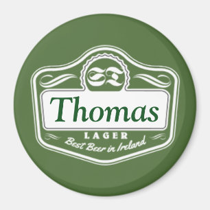 Best Beer Personalized Magnet