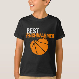 Best Benchwarmer Substitute Player Basketball T-Shirt