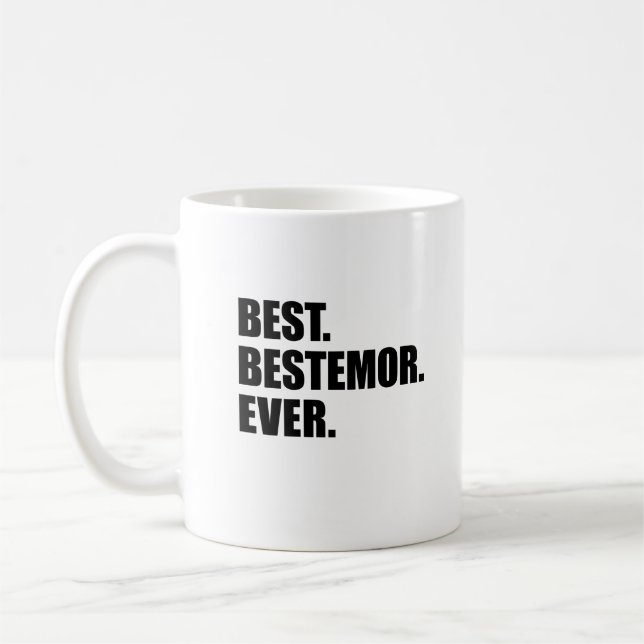 Best Bestemor Ever Norwegian Grandmother Mug (Left)