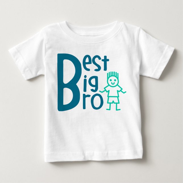 Best Big Bro Infant T-shirt (Front)