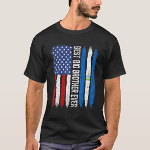 Best Big Brother Ever  Father's Day Nicaragua Us F T-Shirt