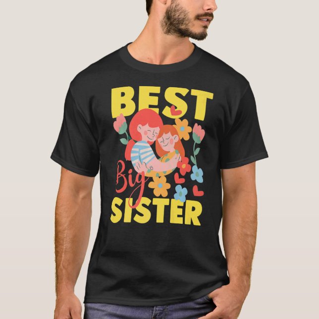 Best Big Sister T-Shirt (Front)